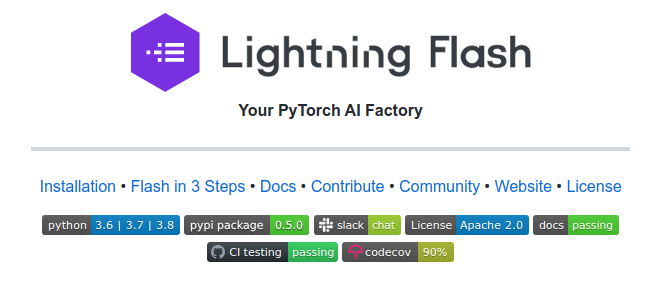 Lightning Flash GitHub