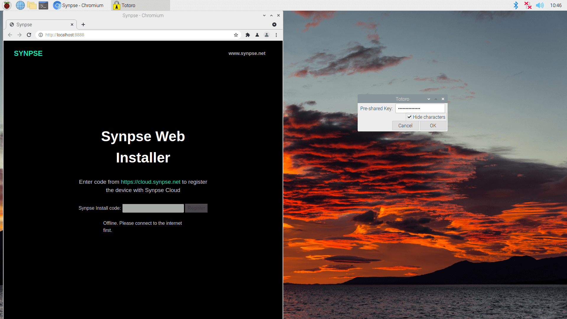 Synpse web installer